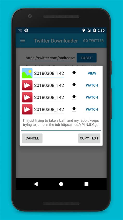 Download twitter video downloader - Twitter. Instagram. Facebook. Soundcloud. And many more! Testimonials What real people on Quora say about us. Hari Kishan. Software Developer and a Technical Blogger. ... Copy the video URL and paste it in SaveFrom Video Downloader. Click “Download Now” button and right-click to Save Video As. 3. How can I download a video from YouTube to ...
